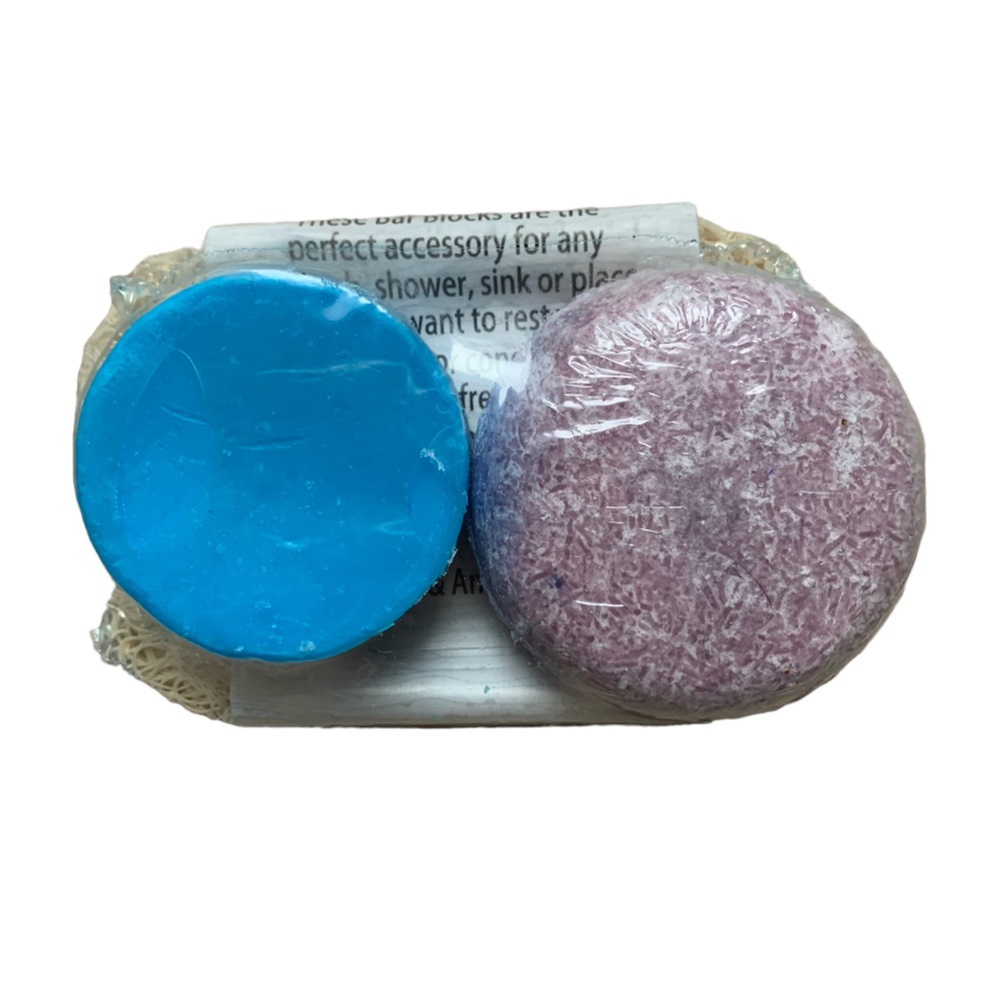 NEW Dirty Bee Shampoo & Conditioner Bar Set - Plumeria